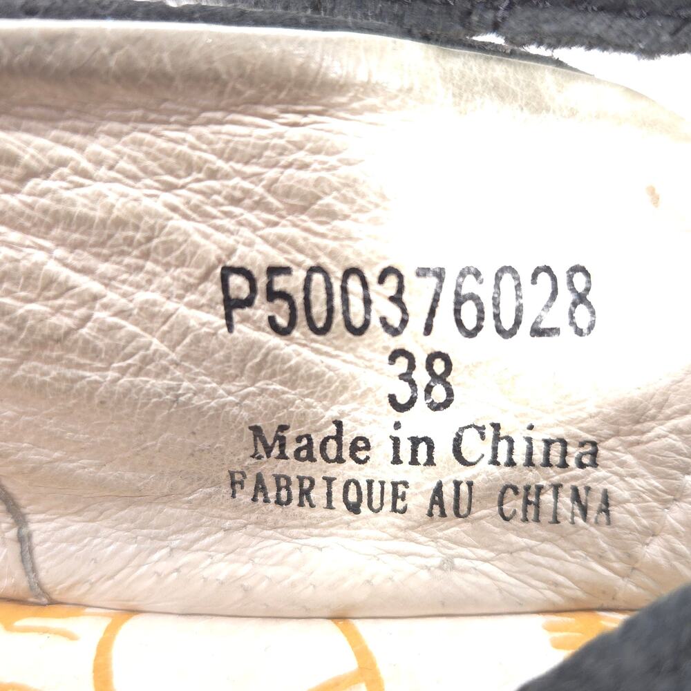 Fly London Casual Suede Wedge Sandal Womens Size 7.5 38 P500376028 Black - Picture 7 of 9
